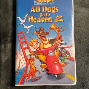 All Dogs Go To Heaven 2 VHS tape
